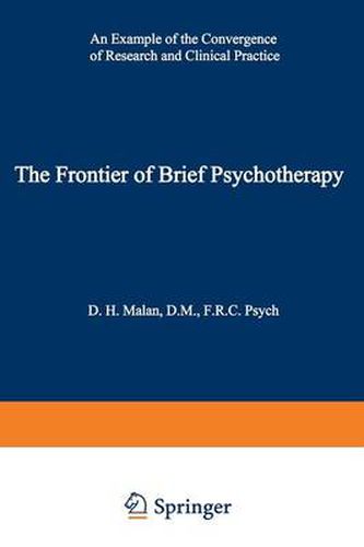 Cover image for The Frontier of Brief Psychotherapy: An Example of the Convergence of Research and Clinical Practice