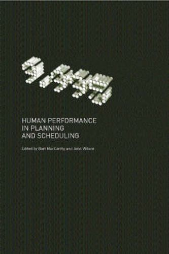 Cover image for Human Performance in Planning and Scheduling