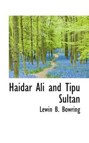 Cover image for Haidar Ali and Tipu Sultan