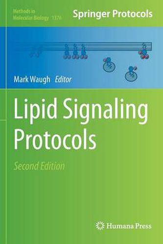 Cover image for Lipid Signaling Protocols
