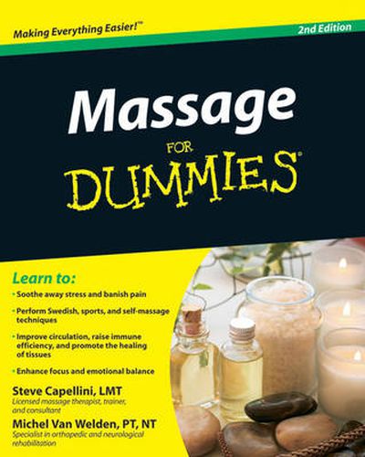 Cover image for Massage For Dummies