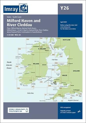 Cover image for Imray Chart Y26 2023