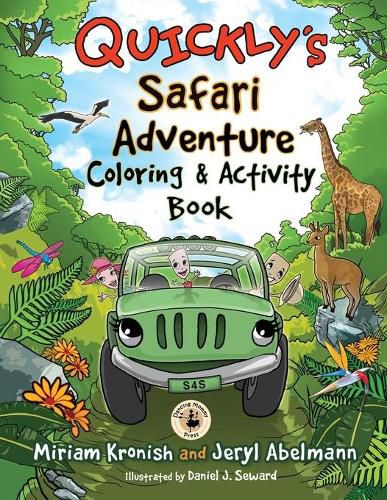 Cover image for Quickly's Safari Adventure Coloring & Activity Book