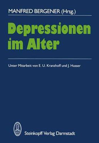 Cover image for Depressionen im Alter