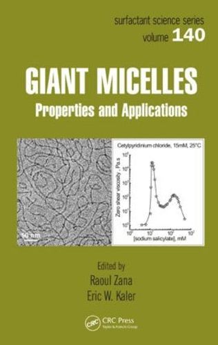 Cover image for Giant Micelles: Properties and Applications