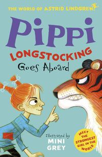 Cover image for Pippi Longstocking Goes Aboard (World of Astrid Lindgren)