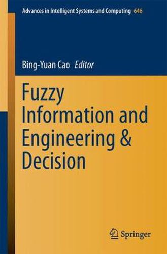 Cover image for Fuzzy Information and Engineering and Decision