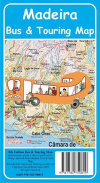 Cover image for Madeira Bus and Touring Map