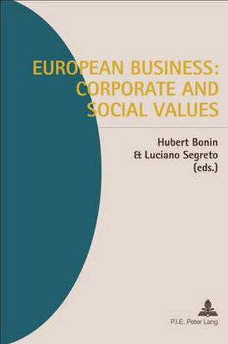 Cover image for European Business: Corporate and Social Values