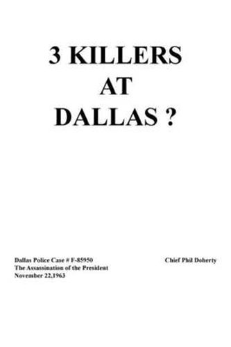 Cover image for 3 Killers at Dallas