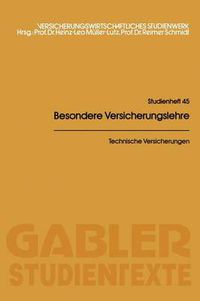 Cover image for Technische Versicherungen