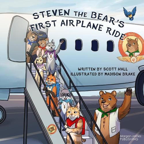 Steven the Bear's First Airplane Ride
