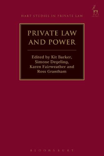 Cover image for Private Law and Power