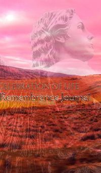 Cover image for Angel landscape Themed celebration of life remembrance Blank Journal