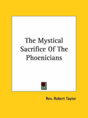 The Mystical Sacrifice of the Phoenicians