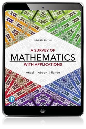 Cover image for Survey of Mathematics with Applications, A