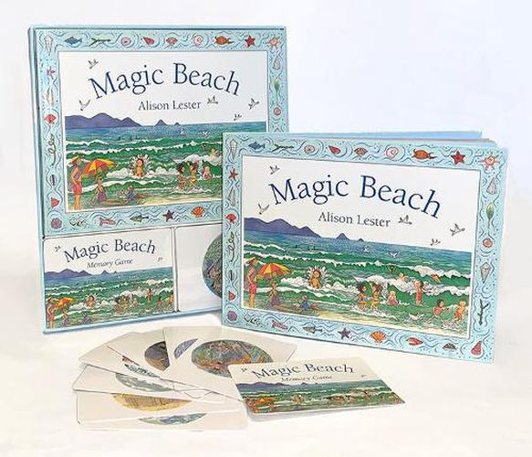 Magic Beach - Book and Memory Card Game