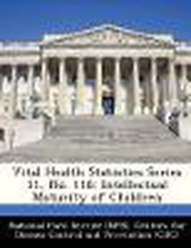 Cover image for Vital Health Statistics Series 11, No. 116: Intellectual Maturity of Children