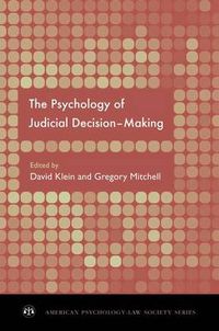 Cover image for The Psychology of Judicial Decision Making