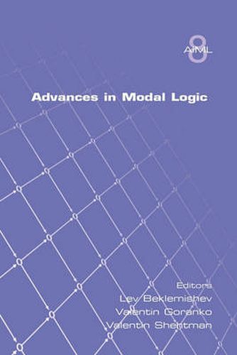 Cover image for Advances in Modal Logic Volume 8