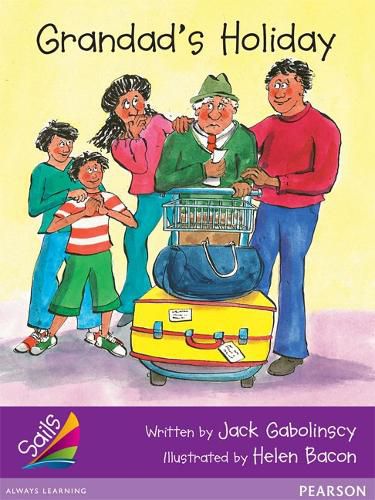 Cover image for Sails Fluency Purple: Grandad's Holiday