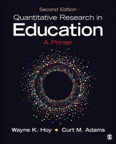 Cover image for Quantitative Research in Education: A Primer