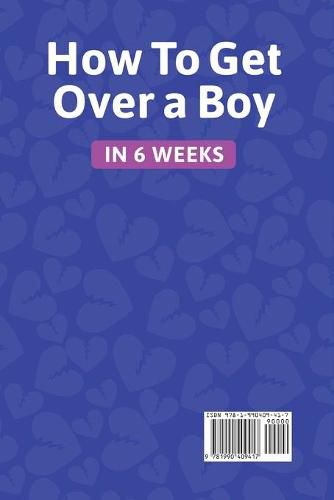 Cover image for How to get over a boy in 6 weeks 8 stages to forget a Jerk or cheating ex who hurts you. How to deal with a crush's rejection or ghosting from a lover. Healing toxic thoughts from different break-ups