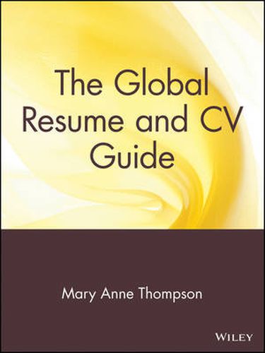 Cover image for The Global Resume and CV Guide: From the Experts in Executive Search and Recruiting