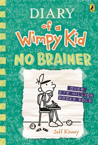Cover image for No Brainer (Diary of a Wimpy Kid, Book 18)