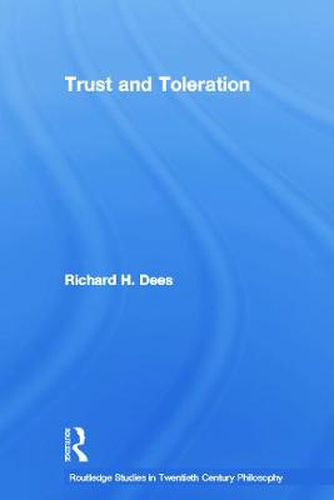 Cover image for Trust and Toleration