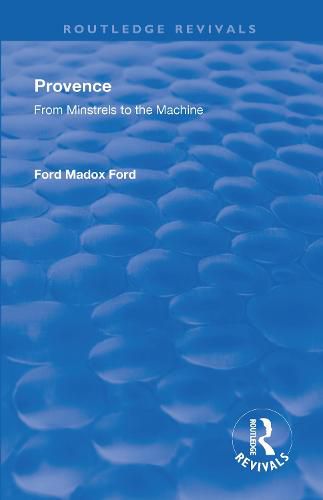 Cover image for Provence: From Minstrels to the Machine