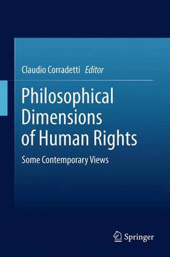 Cover image for Philosophical Dimensions of Human Rights: Some Contemporary Views