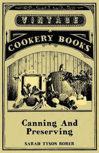 Cover image for Canning And Preserving