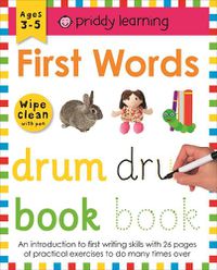 Cover image for First Words: Wipe Clean Workbooks