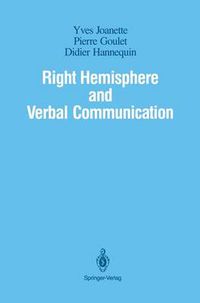 Cover image for Right Hemisphere and Verbal Communication