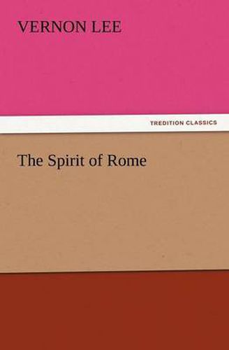 Cover image for The Spirit of Rome