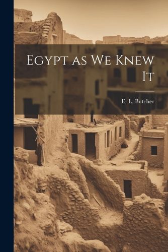 Cover image for Egypt as we Knew It