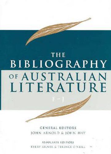 Cover image for Bibliography Of Australian Literature Volume 2