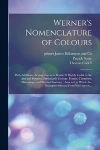 Cover image for Werner's Nomenclature of Colours