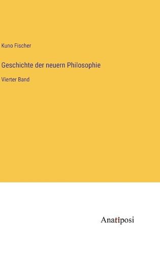 Cover image for Geschichte der neuern Philosophie
