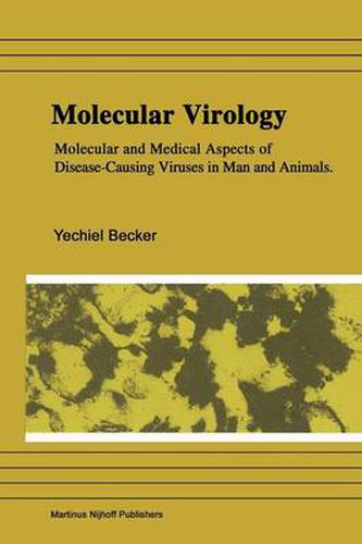 Cover image for Molecular Virology: Molecular and Medical Aspects of Disease-Causing Viruses of Man and Animals