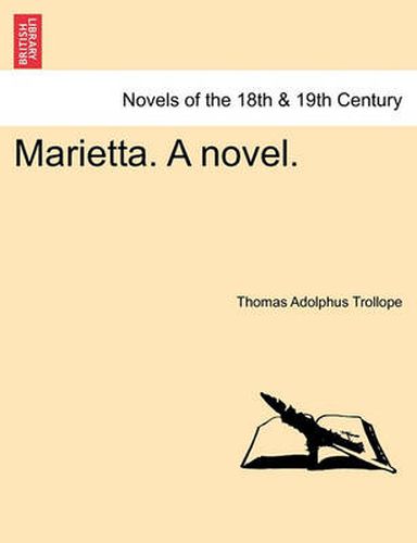 Cover image for Marietta. a Novel.Vol.II