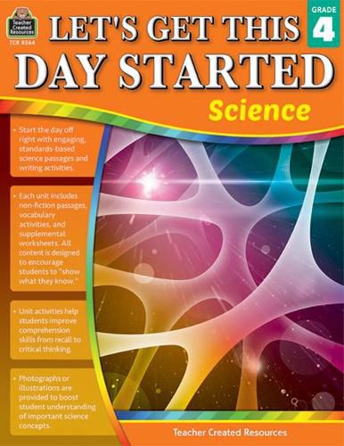 Cover image for Let's Get This Day Started: Science (Gr. 4)