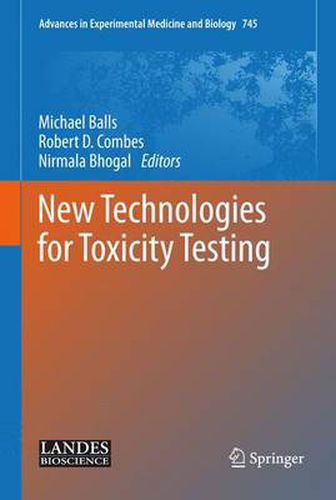 Cover image for New Technologies for Toxicity Testing