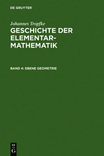 Cover image for Ebene Geometrie