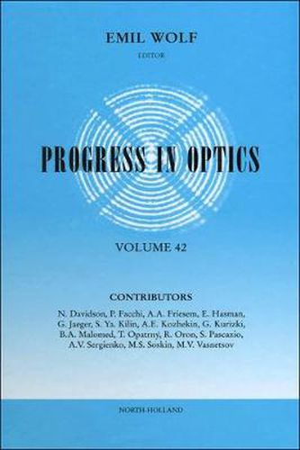 Cover image for Progress in Optics