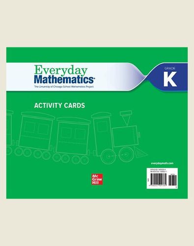 Cover image for Everyday Mathematics 4, Grade K, Activity Cards