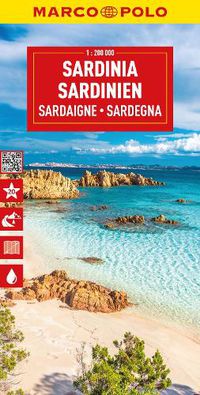 Cover image for Sardinia Marco Polo Map