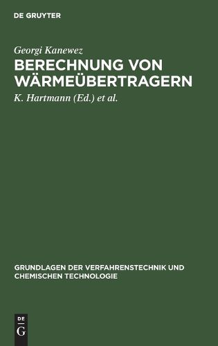 Cover image for Berechnung von Warmeubertragern