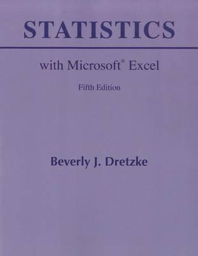 Cover image for Statistics with Microsoft Excel
